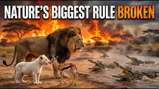 White Lion Leon's Story - Nature's Biggest Rule Broken Lion Pride Saves Bab