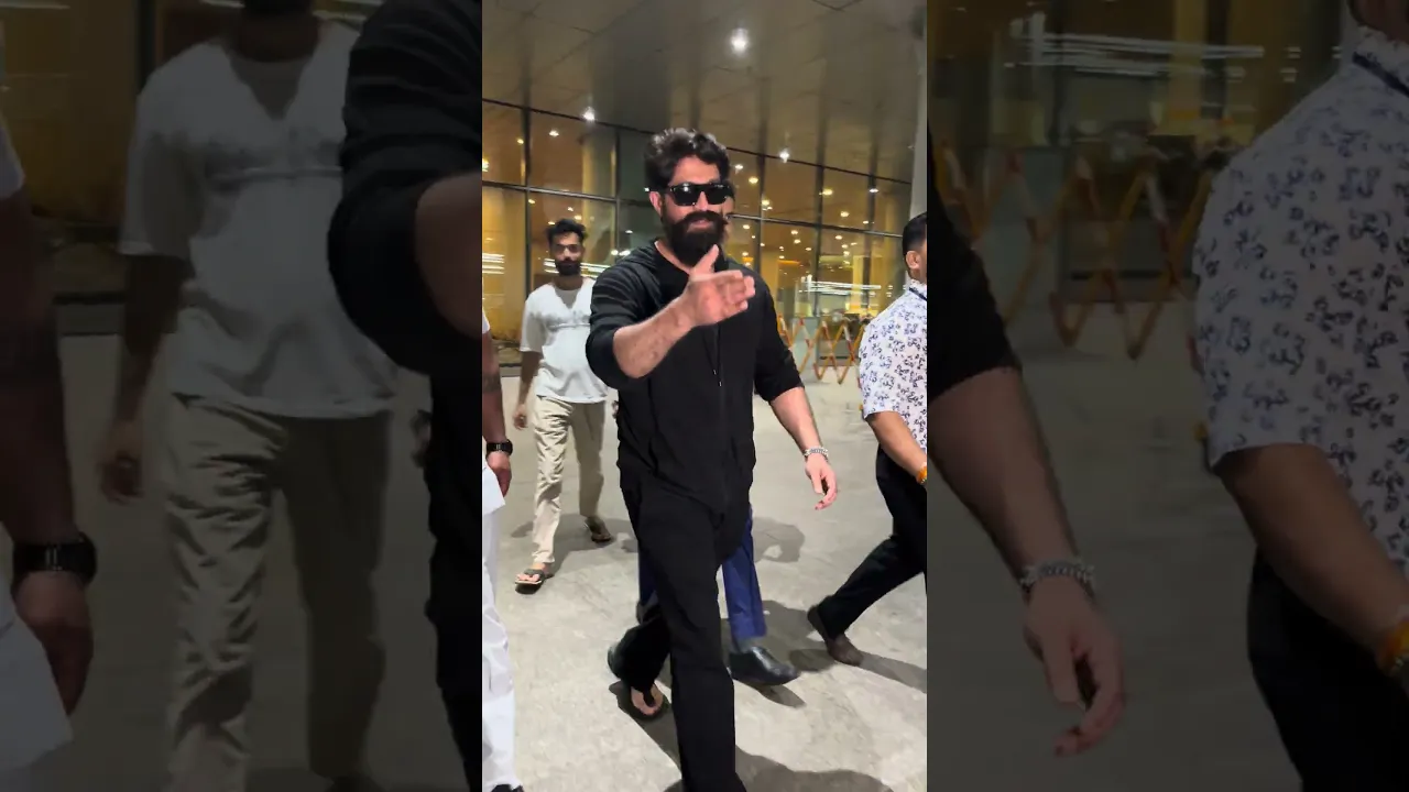 Yash Spotted At Airport