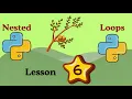 Python In Two Minutes Lesson 6 - Nested Loops