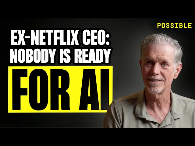 Video: Reed Hastings: From Building Netflix to What Comes Next