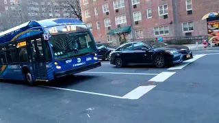 MTA NYCT Novabus LFS HEV on the M11 bus