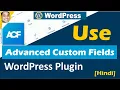 How to Use ACF Advanced Custom Fields WordPress Plugin ACF WordPress Tutorial