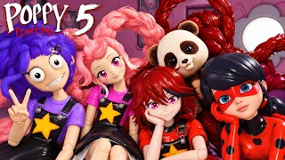 Lily's LadyBug Anime UwU Girl and Elissu Lovebraids Skins in Poppy Playtime 5
