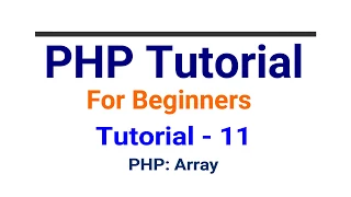 PHP tutorial in Hindi part - 11
