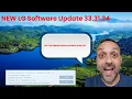 NEW LG TV Software Update Version 33 31 24 LG C2 G2