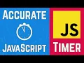 Create a simple Timer in JavaScript CSS HTML