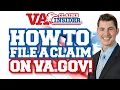 How to File a VA Claim on the NEW VA gov Website Step-By-Step Tutorial