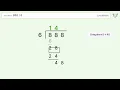 Long Division Problem Step-by-Step Solution