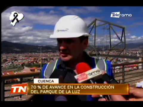 70% de avance en la construcción del parque de La Luz