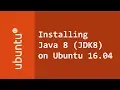 How to install Oracle Java 8 JDK8 on Linux Ubuntu 16 04