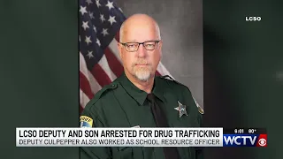 Leon County school resource deputy arrested accused of helping adult son traffick marijuana