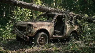 Man Restores 20-Years-Old Classic Chevy Niva Back to New | Start to Finish