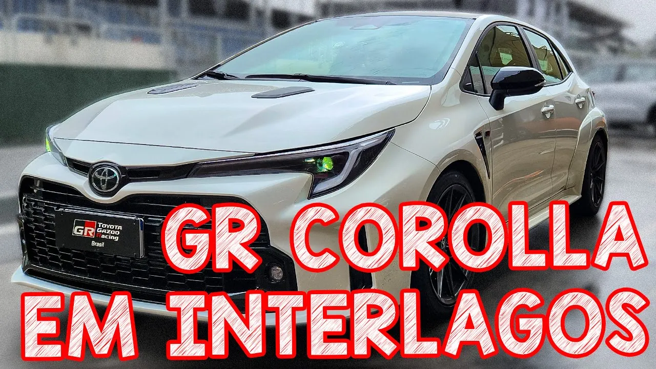 GR COROLLA EM INTERLAGOS! Achei melhor que o Civic Type R???