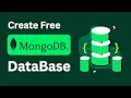 How to Create a MongoDB Atlas Database For Free MongoDB Cloud