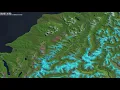 Flow simulation with Python and Pygame