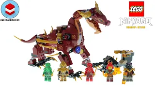 LEGO Ninjago 71793 Heatwave Transforming Lava Dragon - LEGO Speed Build Dragon