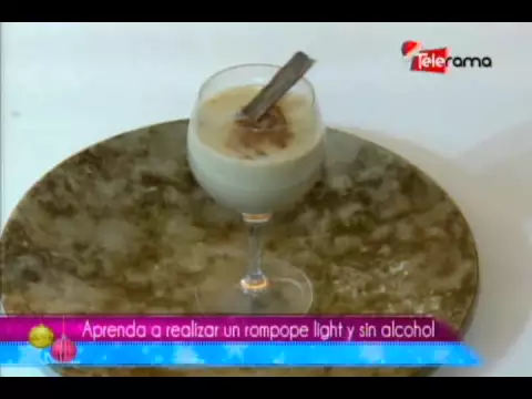 Aprenda a realizar un rompope light y sin alcohol