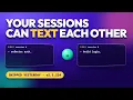 Your Claude Code Sessions Can Now Text Each Other