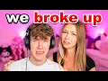 we broke up