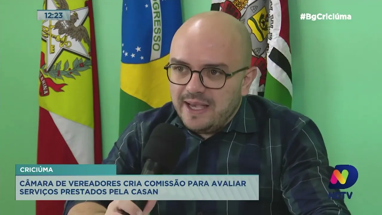 Câmara de Vereadores de criciúma cria comissão para avaliar serviços prestados pela Casan