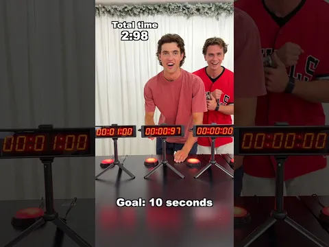 Closest to 10 Seconds Wins! Girls vs Boys