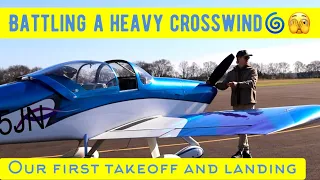 1st TAKEOFF AND LANDING EVER!! PT.1 Our first flying adventure from NC to Nashville!!