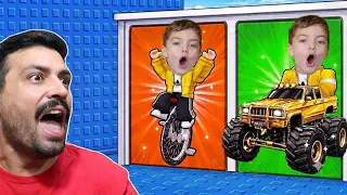 DOĞRU KAPIYI SEÇ SÜPER ARABAYA DÖNÜŞ 😱 ROBLOX OBBY