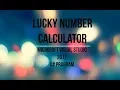 Lucky Number Calculator