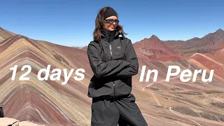 Hiking the Salkantay trek to Machu Picchu & 7 days in Cusco