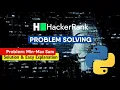 Mini-Max Sum How to solve competitive questions on HackerRank Data Science Session With Sumit