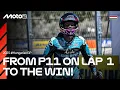 Download Lagu David Alonso's fiery comeback to his maiden Moto2 win 🚀 | 2025 Hungarian GP