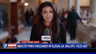 Analyst finds thousands of illegal Ga Ballots - files suit