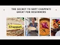 How to Make Chapati - Easy Indian Flatbread for Beginners Just 2 Ingredients