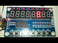 Tutorial TM1638 Led and Key module for arduino