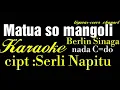 Download Lagu Karaoke [Matua so Mangoli] C=do Berlin Sinaga