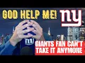 Lagu This New York Giants Fan Can't Take it Anymore!