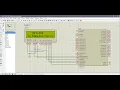 Atmega16 interfacing with LCD in 4 bit mode Proteus Simulation
