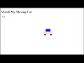 Fun Project for Beginners - Moving Car HTML and JavaScript