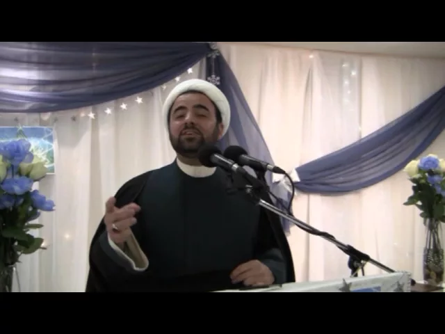 ⁣مهرجان السيدة الزهراء (ع) الشعري 1433 - الشيح حيدر المولى