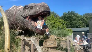 ROARR Dinosaur Adventure Park Vlog Dinosaur Fun and Family Thrills