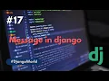 Messages in django Django Python