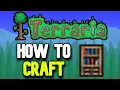 How to Make a Bookcase in Terraria Quick Tutorial