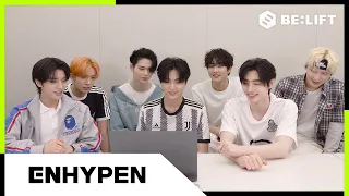 enhypen brought the heat back mv reaction