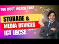 Chapter 3 Storage and Media Devices Last minute preparation ICT IGCSE 0417