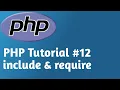 PHP Tutorial in Hindi PHP include and require part 12 2020