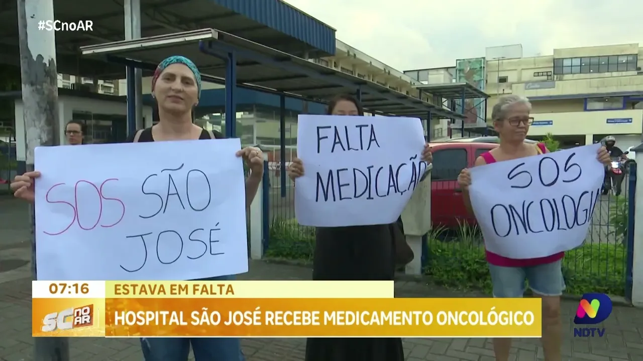 Hospital São José recebe medicamento oncológico