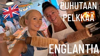 PUHUTAAN ENGLANTIA äidin kanssa BUDAPESTISSÄ | Budapest mai day #3