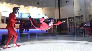 Indoor Skydiving Human Flight No Plane Required