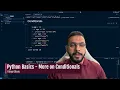Python Basics - More on Conditionals Conditionals