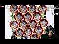 BEATING THE 490K High Score WORLD RECORD PART 2 - Agar io Mobile
